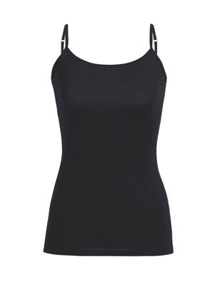 Icebreaker Merino 150 Siren Cami Hemd Dames Black S
