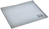 Durable 6500 Register DIN A4 A-Z Polypropyleen Grijs 20 tabbladen Bedrukte tabs 650010 - thumbnail