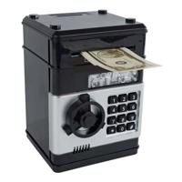 Geldkluis met Geheime Code Zwart, 19,5cm - thumbnail