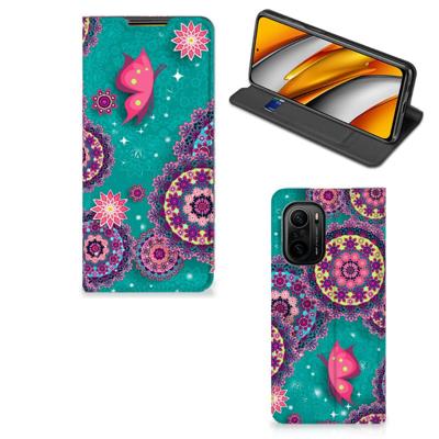 Xiaomi Mi 11i | Poco F3 | Bookcase | Cirkels en Vlinders Xiaomi Mi 11i | Poco F3 | Bookcase | Cirkels en Vlinders