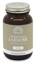 Mattisson HealthStyle Gefermenteerde L-Leucine 500mg Capsules - thumbnail