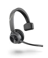 HP Inc. Voyager 4310 UC Mono On Ear headset Bluetooth Mono Zwart Noise Cancelling Volumeregeling, Incl. oplaad- en dockingstation Computer - thumbnail