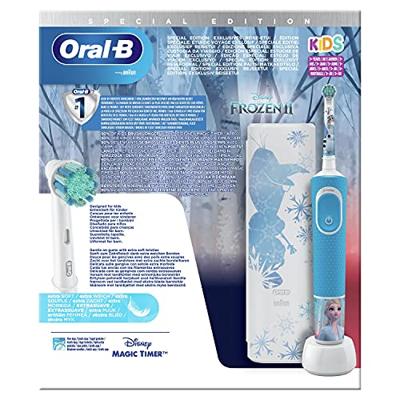 Oral-B kids disney frozen 2 elektrische tandenbostel blauw/wit