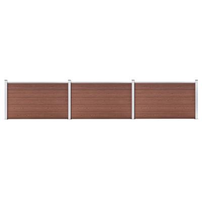 Schutting 526x106 cm HKC bruin