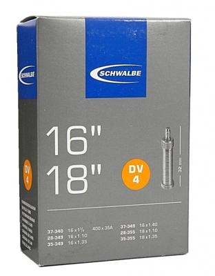 Schwalbe fiets binnenband 16/18 inch DV 4