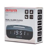 Radio alarmklok Aiwa CR-15 Zwart - thumbnail