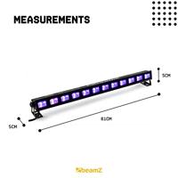 BeamZ BUV123 LED UV Bar 12x 3W - thumbnail