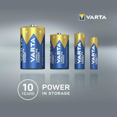 Batterijen Varta longlife power cube aaa - lr03 1,5 V AAA LR03 (12 Stuks) (12 Onderdelen)