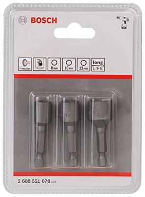 Bosch Accessoires 3-delige dopsleutelpack 3st - 2608551078