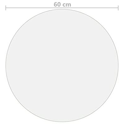Tafelbeschermer 60 cm 2 mm PVC mat Tafelbeschermer 60 cm 2 mm PVC mat