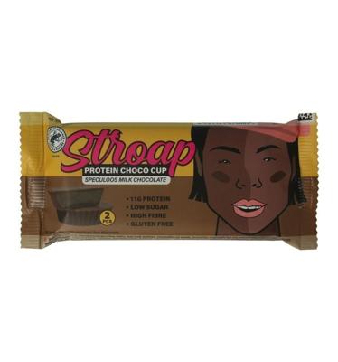 Stroap Protein choco cup speculoos milk chocolate 42 Gram