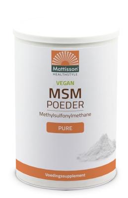 Mattisson MSM poeder vegan 550 Gram