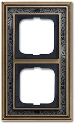 Busch-Jaeger 2CKA001754A4669 Frame Frame 2-voudig Messing 1 stuk(s)