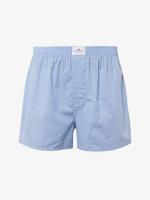 Tom Tailor 2-pak - wijde boxershorts - Dakota - 100% katoenen lichtblauwe losse heren boxershorts - thumbnail