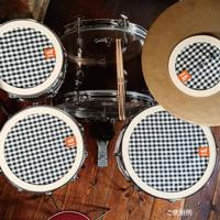 Rohema Mr. Muff Muffins 10 inch katoenen dempmat voor toms & bekkens - thumbnail