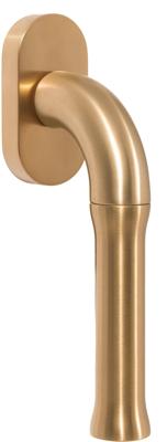 Formani Edward van Vliet NOUR EV100-DK-O draaikiepgarnituur niet afsluitbaar - PVD mat goud