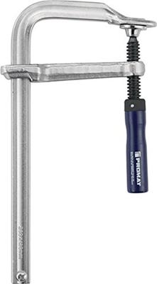Promat/Tecwerk Geheel stalen schroefklem | spanwijdte 160 mm werkbereik 80 mm | houten greep - 4000831451 Promat/Tecwerk Geheel stalen schroefklem | spanwijdte 160 mm werkbereik 80 mm | houten greep - 4000831451
