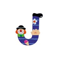 Sevi letter clown j: 10 cm (81746) - thumbnail