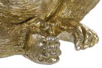 Decoratieve figuren DKD Home Decor Gouden Hars Gorilla (33 x 33 x 43 cm) - thumbnail