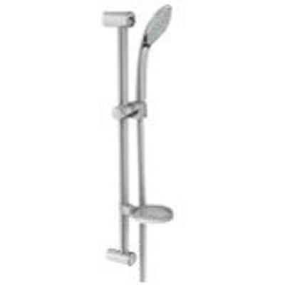 GROHE Euphoria Glijstangset - 70cm - ronde handdouche - 1 straalsoort - met doucheslang - met zeepschaal - chroom 27242001