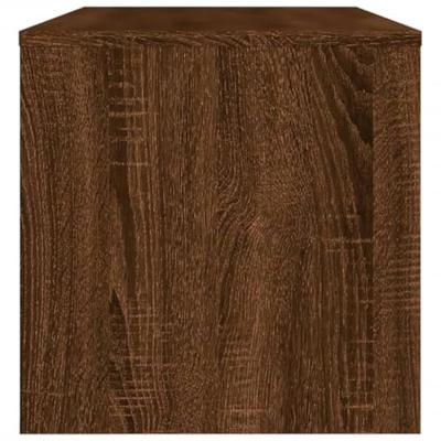 Tv-meubel 120x34x37 cm bewerkt hout bruineikenkleurig