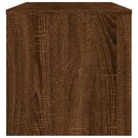 Tv-meubel 120x34x37 cm bewerkt hout bruineikenkleurig - thumbnail