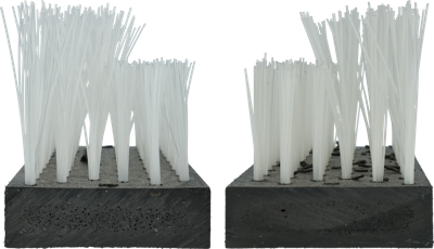 Laarzenreiniger Zijborstel Links