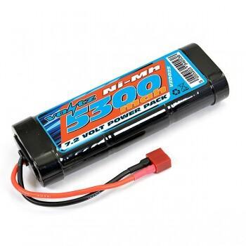 Voltz NiMH 7,2 volt 5300mah met Deans stekker Voltz NiMH 7,2 volt 5300mah met Deans stekker