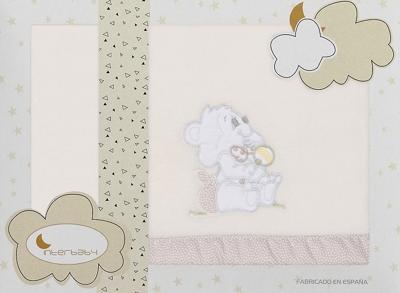 Interbaby lakenset wieg Beer 110 x 82 cm polyester beige 3-delig Interbaby lakenset wieg Beer 110 x 82 cm polyester beige 3-delig