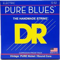 DR Strings PHR-12 Pure Blues Extra Heavy 12-52 elektrische gitaarsnaren - thumbnail
