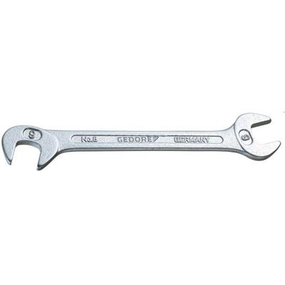 Gedore 6094390 8 6 Dubbele steeksleutel Sleutelbreedte (metrisch) 6 mm