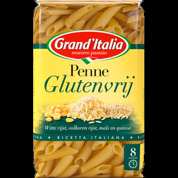 Grand&apos;Italia Penne Glutenvrij 400 g bij Jumbo