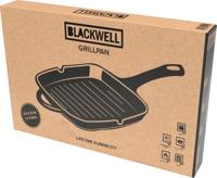 Blackwell Grillpan Gietijzer / Skillet 23 x 23 cm - zonder anti-aanbaklaag - thumbnail