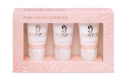 Naturals Badgeschenkset 3-delig