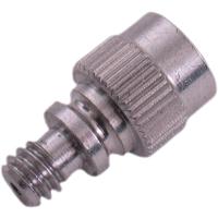 Oppompnippel BMX/ATB met terugslagventiel (25*) - thumbnail