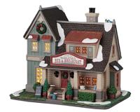 Lemax waddleton&apos;s bed & breakfast verlicht kersthuisje Caddington Village 2025 - thumbnail