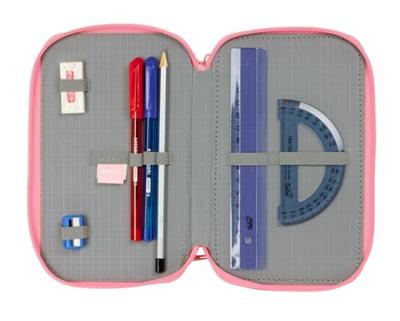 Schooletui met Accessoires Moos Passion Multicolour 12,5 x 19,5 x 5,5 cm 37 Onderdelen