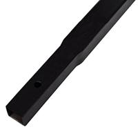 VidaXL Verlengstuk voor grondboor 4 x 1 m (staal) - thumbnail