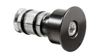Ergotec Spiegel adapter stuur zijkant M-88/M-99 Alu zwart - thumbnail