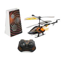 Op afstand bestuurbare helikopter - FLYBOTIC - Helico Hover Blast - 23 cm - oranje en zwart - 8 jaar - thumbnail