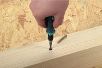 Wolfcraft Handschroevendraaier | Met bitopname | 138 mm | 1 stuk - 1240000 - thumbnail