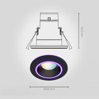 Circle Smart inbouwspotHalo zwart - 5301001000 - thumbnail