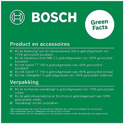 Bosch Groen 360°-lijnlaser UniversalLevel 360 | Premium-Set - 0603663E07 Bosch Groen 360°-lijnlaser UniversalLevel 360 | Premium-Set - 0603663E07