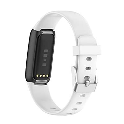 Fitbit Luxe - Sportbandje met gesp - Maat: Large - Wit Fitbit Luxe - Sportbandje met gesp - Maat: Large - Wit