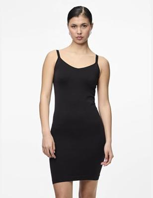 Naadloze onderjurk - Ballroom - Gladde onderjurk - Wit - Huidskleur - Zwart