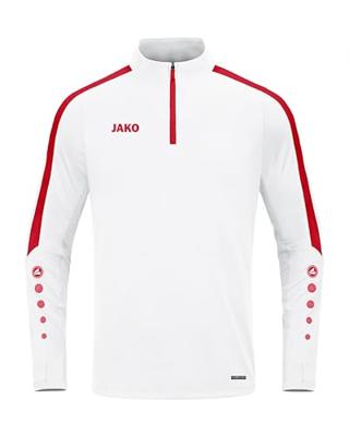 JAKO 8623 Ziptop Power - Wit/Rood - 3XL