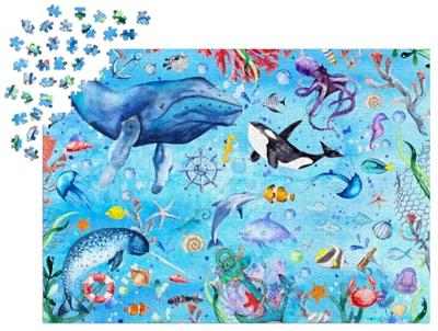 Deep Blue Sea Puzzel 1000 Stukjes