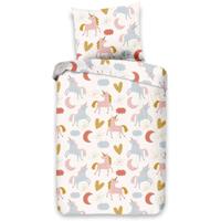 Good Morning katoenen ledikant dekbedovertrek - thumbnail