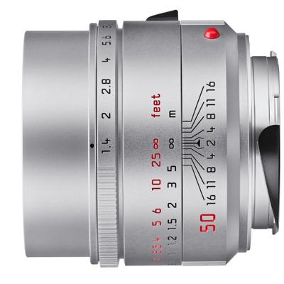 Leica 11729 Summilux-M 50mm F/1.4 ASPH Silver