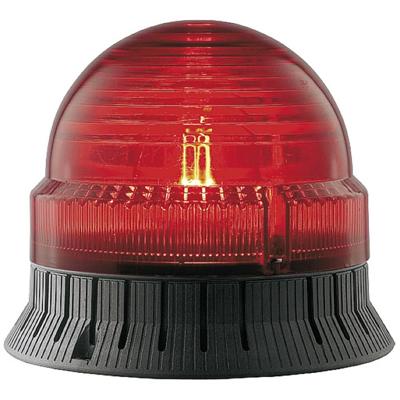 Grothe Flitslamp LED MBZ 8412 38412 Rood Flitslicht, Continu licht 12 V, 24 V